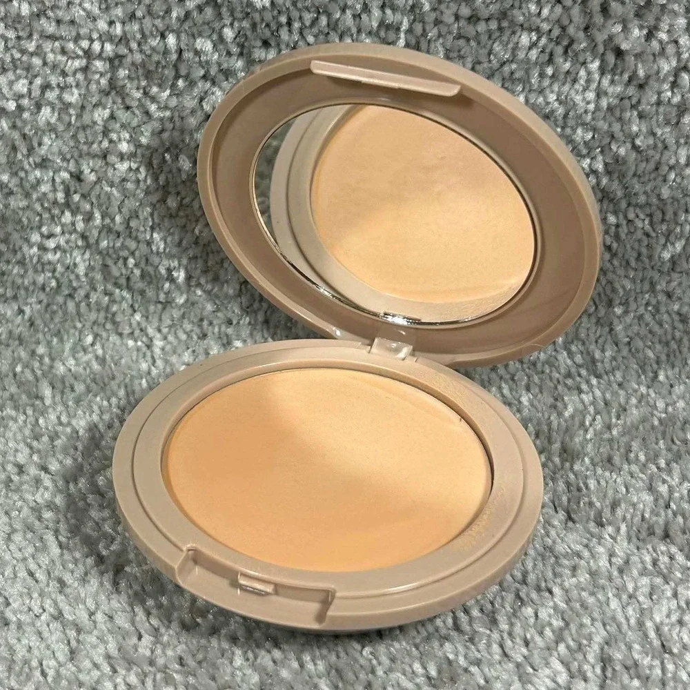 No Makeup Makeup Face Powder Light Natural Finish‎ Compact Mirror 0.2oz
